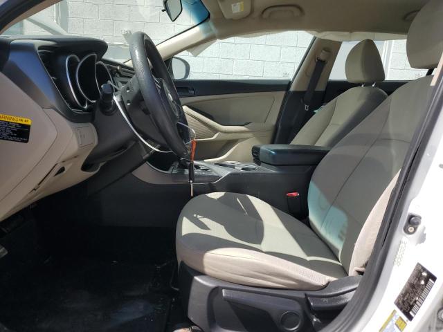  KIA OPTIMA 2015 White