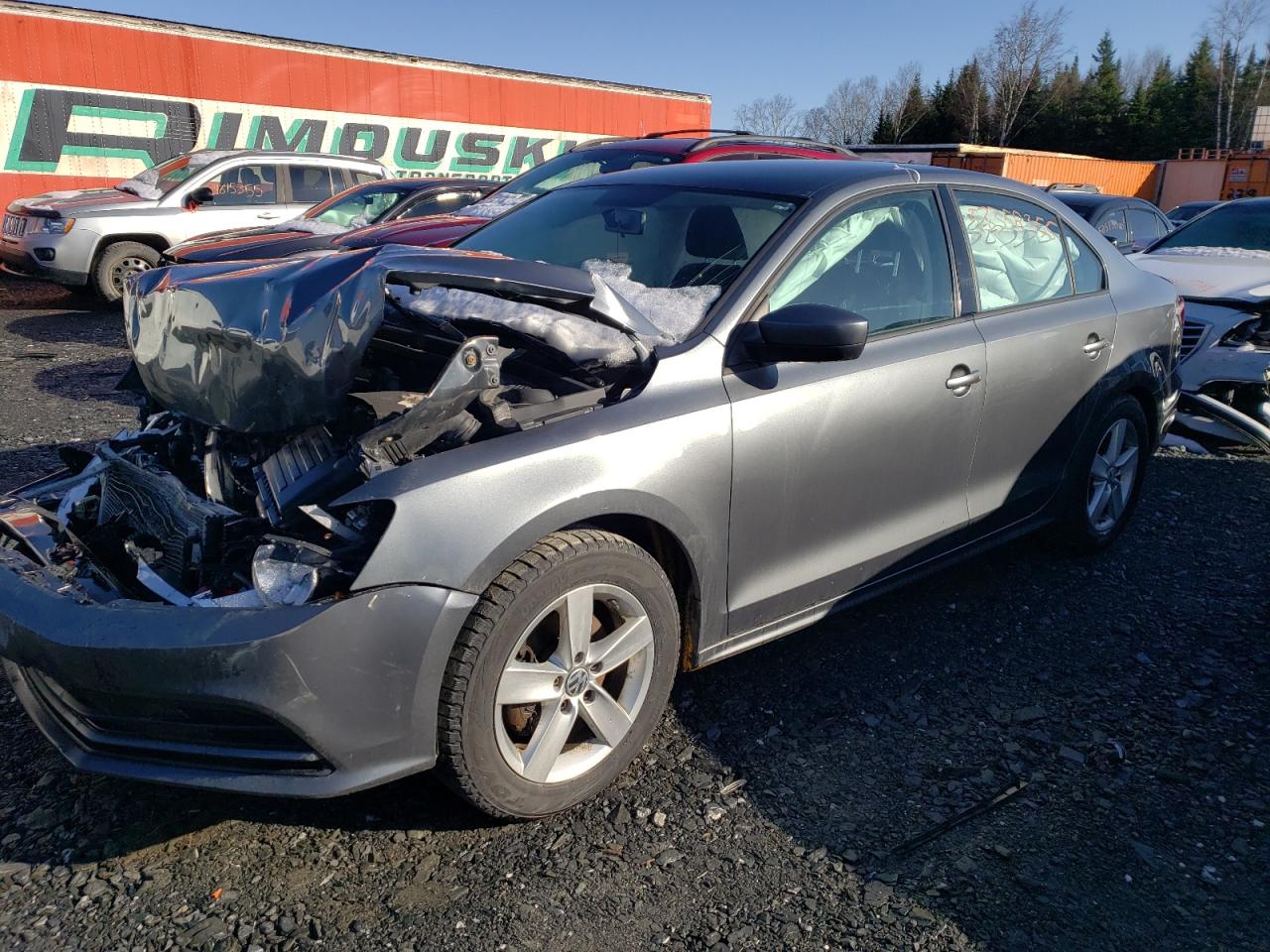 2017 Volkswagen Jetta S na sprzedaż w Montreal-est, QC - Front End