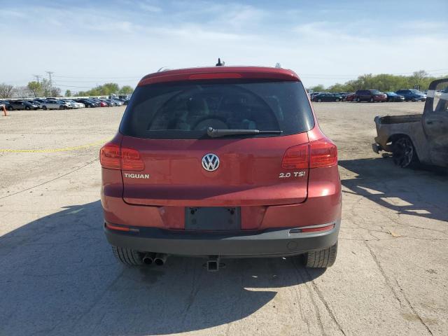  VOLKSWAGEN TIGUAN 2013 Czerwony