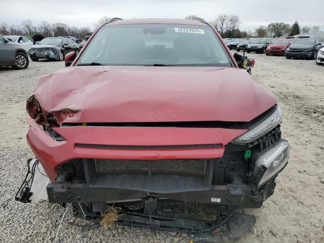  HYUNDAI KONA 2018 Czerwony