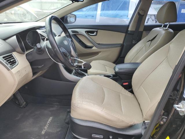 Sedans HYUNDAI ELANTRA 2014 Czarny