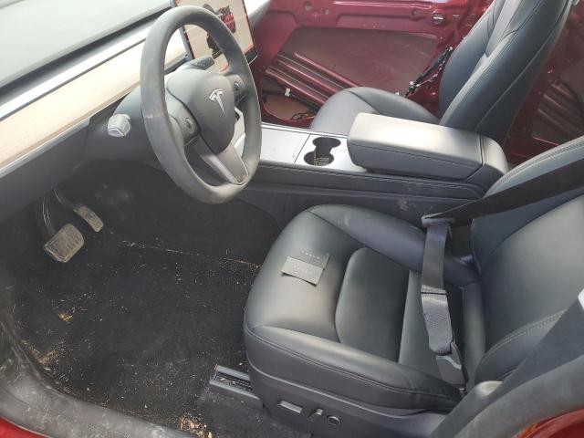  TESLA MODEL Y 2024 Czerwony