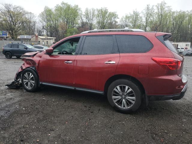  NISSAN PATHFINDER 2017 Red