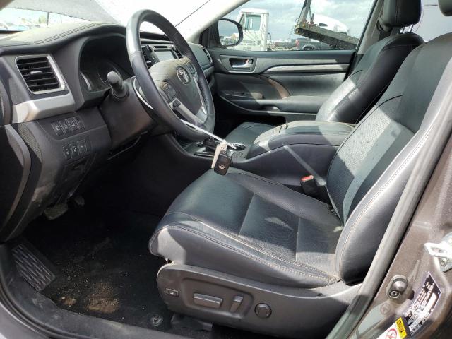  TOYOTA HIGHLANDER 2018 Сірий