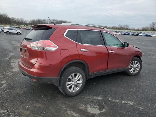 Parquets NISSAN ROGUE 2015 Czerwony