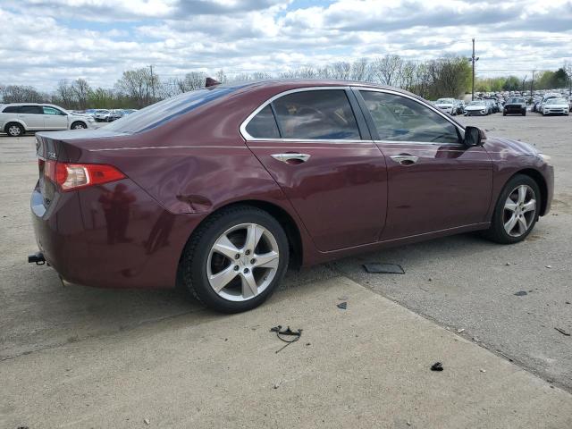 Sedans ACURA TSX 2012 Bordowy
