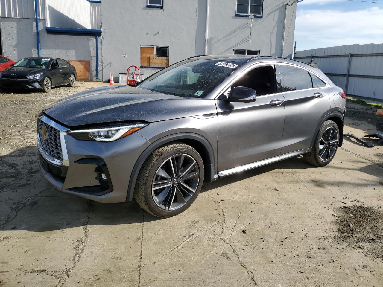 2023 Infiniti Qx55 Essential იყიდება Windsor-ში, NJ - Rear End