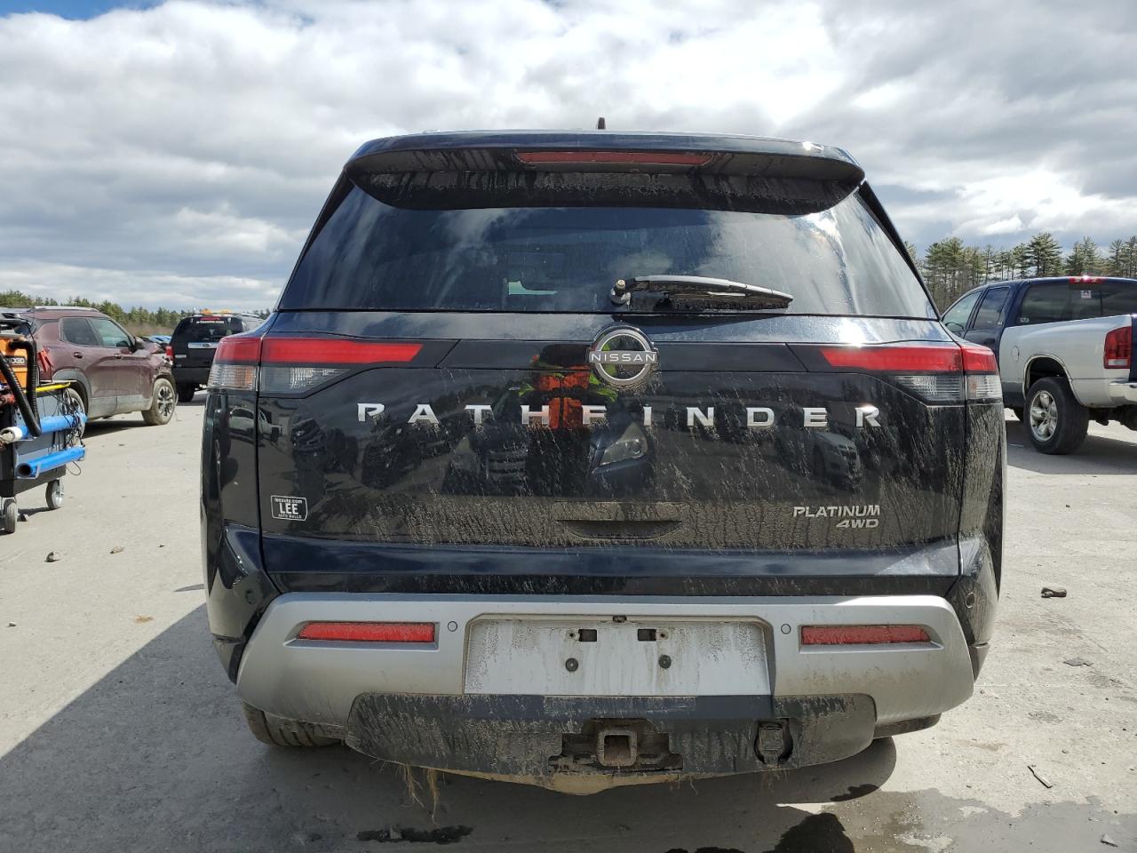 2022 Nissan Pathfinder Platinum VIN: 5N1DR3DK8NC227796 Lot: 53087075