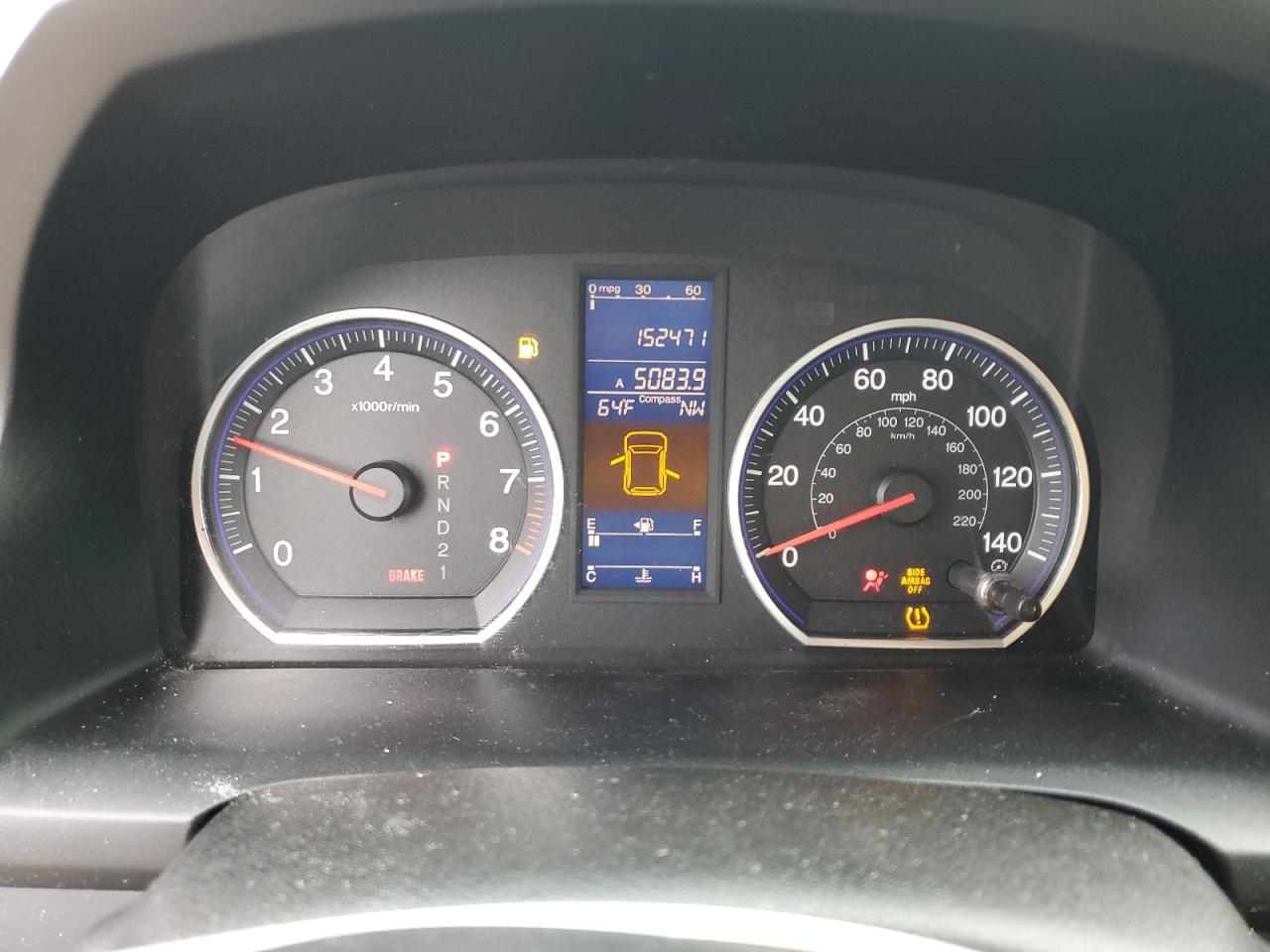 2010 Honda Cr-V Exl VIN: JHLRE3H77AC003296 Lot: 54064585