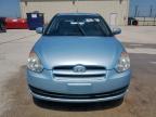 2010 Hyundai Accent Blue en Venta en Haslet, TX - Rear End