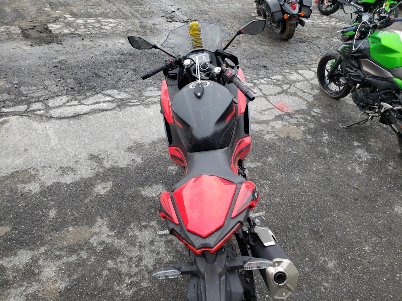 2024 Kawasaki Ex500 A VIN: ML5EXGJ12RDA25048 Lot: 52901695