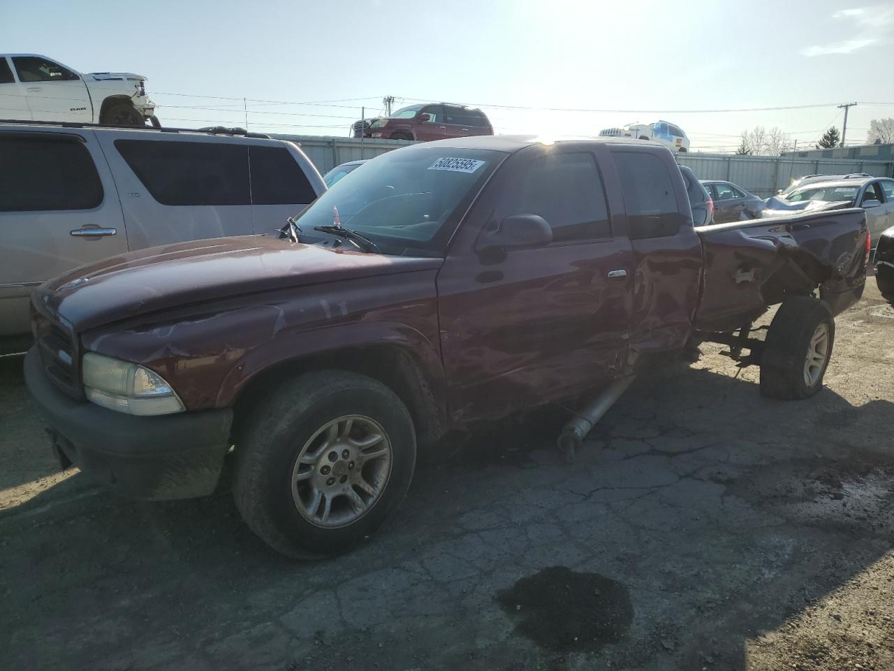 2003 Dodge Dakota Sxt zu verkaufen in Dyer, IN - Side