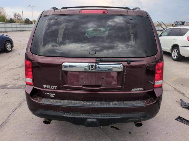 HONDA PILOT 2015 Червоний