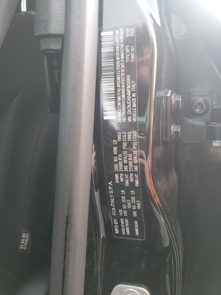 2021 Jeep Renegade Sport VIN: ZACNJDAB4MPM38964 Lot: 52051605