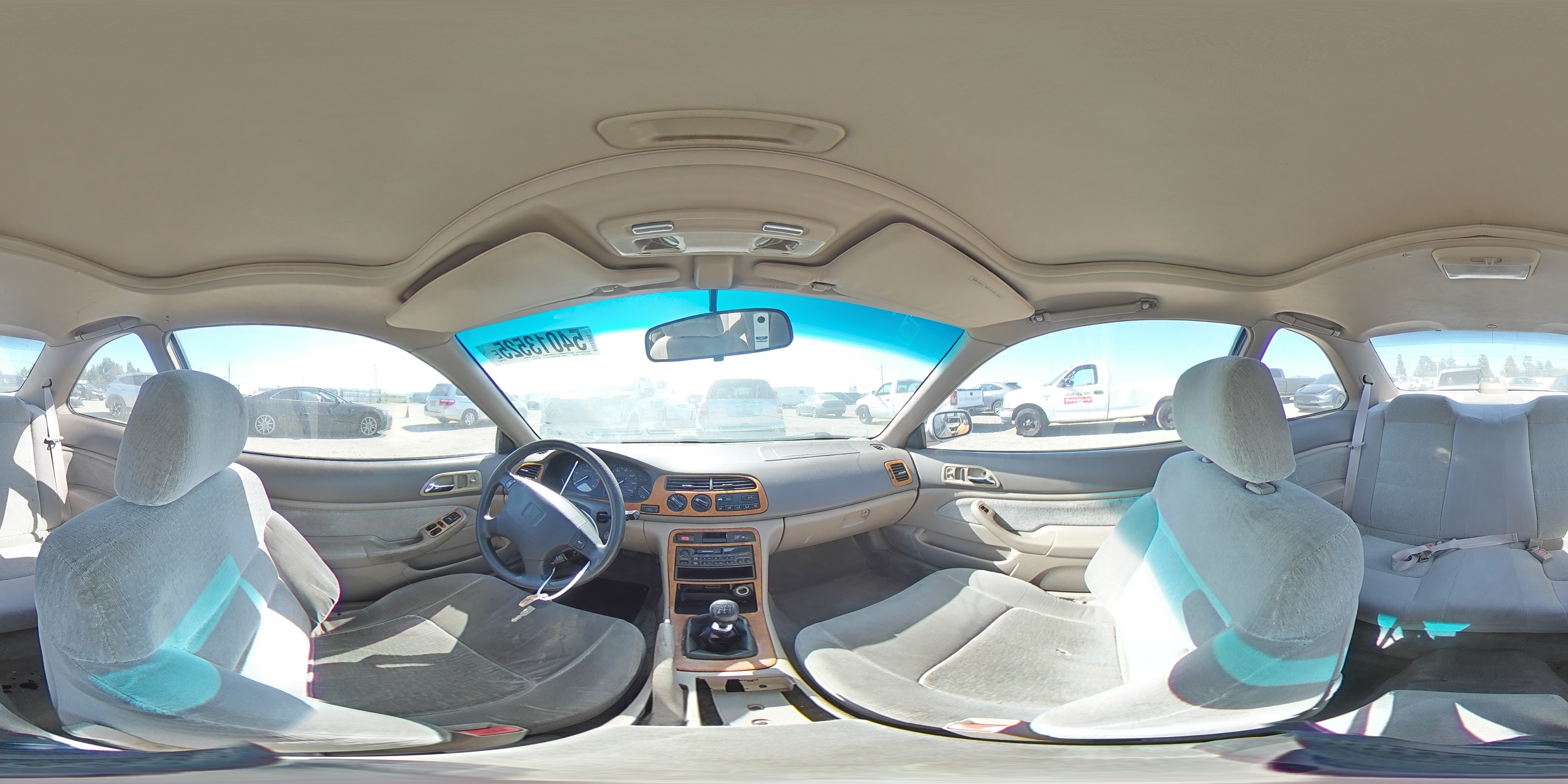 1996 Honda Accord Ex VIN: 1HGCD715XTA011043 Lot: 54013525
