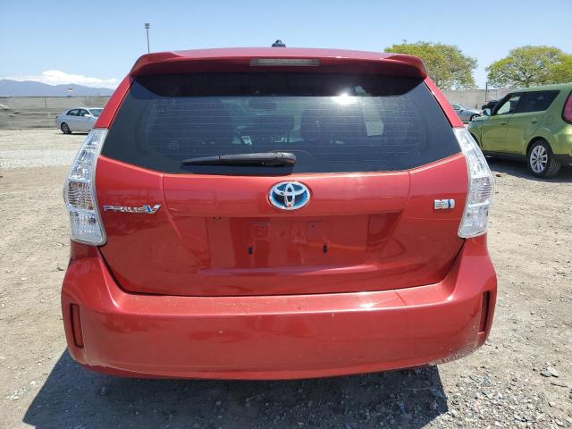  TOYOTA PRIUS 2013 Красный