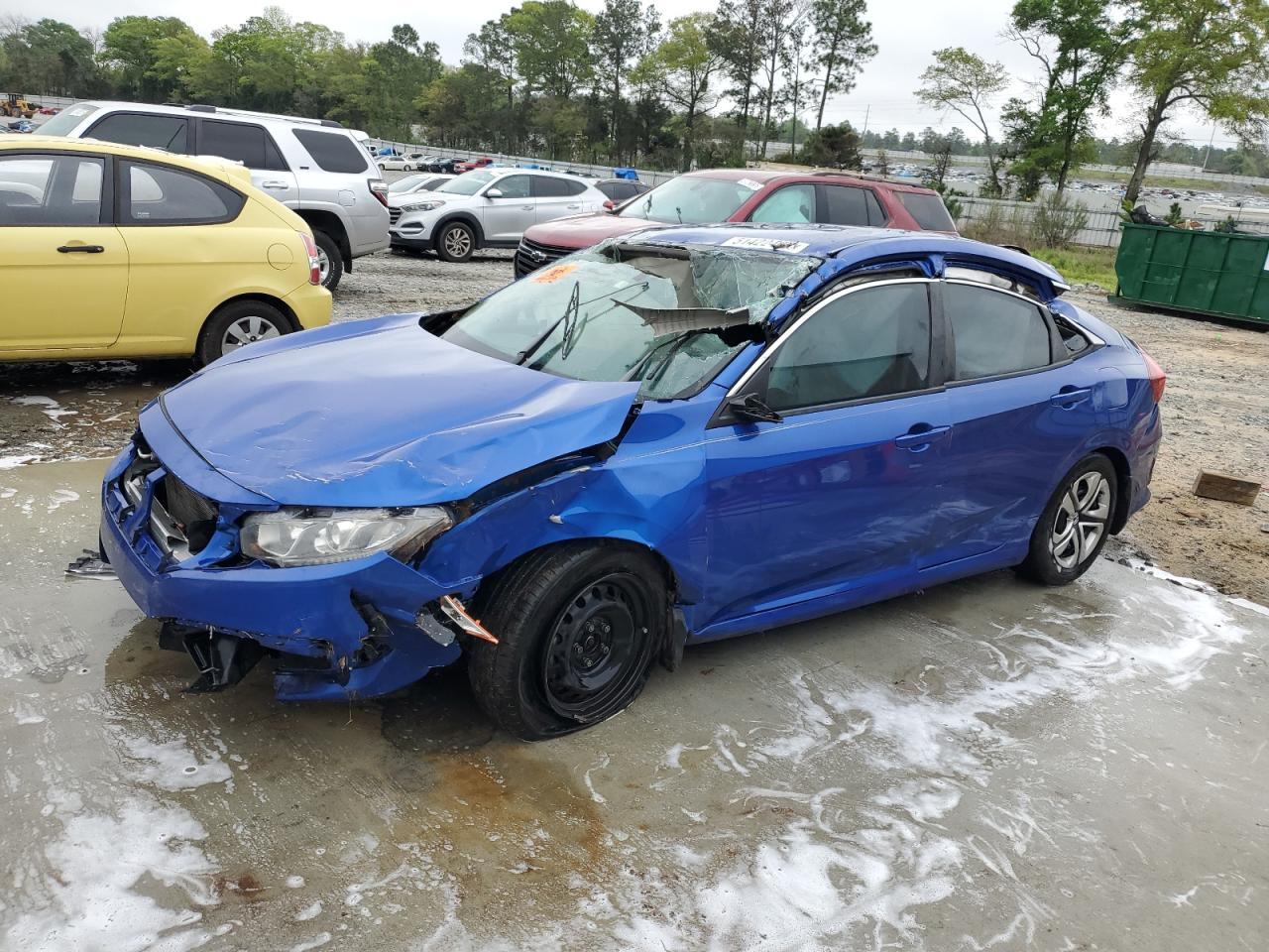 2017 Honda Civic Lx de vânzare în Byron, GA - Rollover