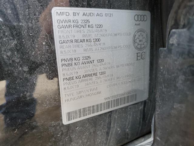 2021 AUDI Q3 PREMIUM PLUS S LINE 45