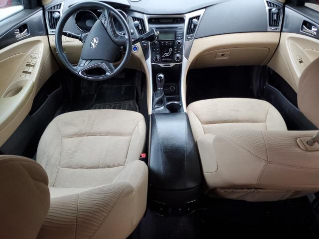  HYUNDAI SONATA 2013 Красный