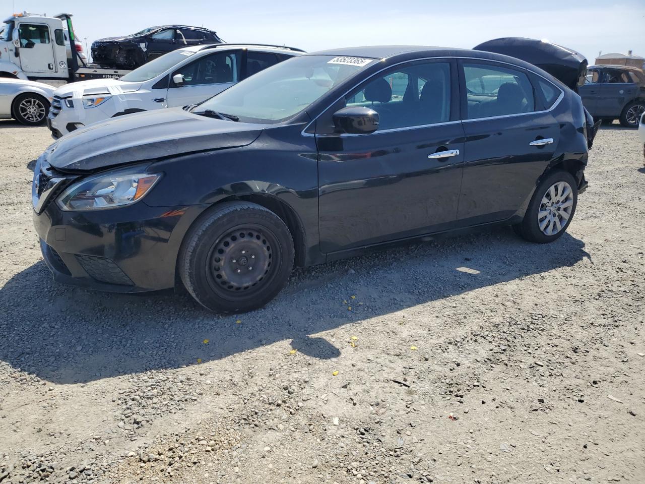 2017 Nissan Sentra S на продаже в Antelope, CA - Rear End