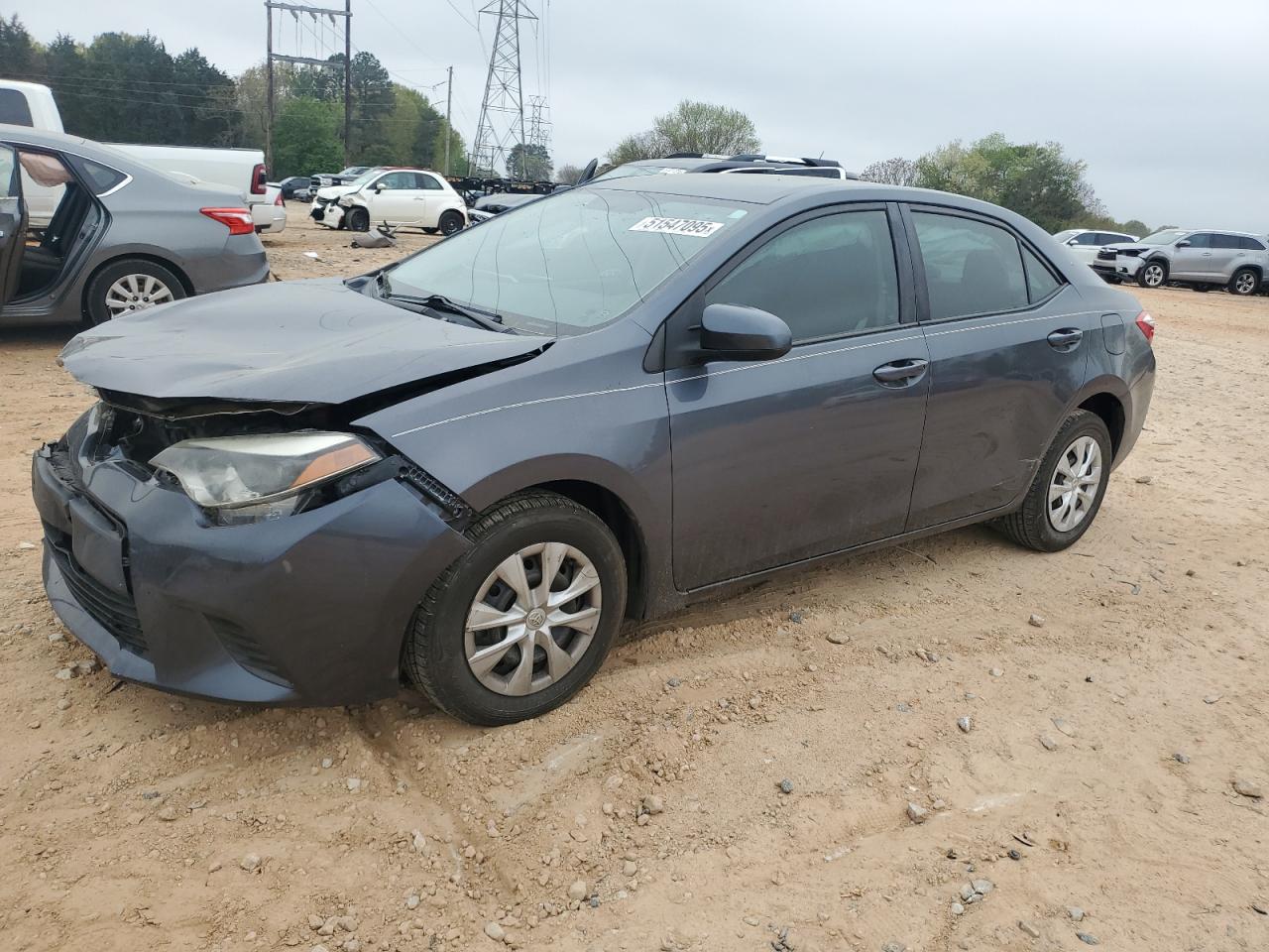 2016 Toyota Corolla L de vânzare în China Grove, NC - Front End