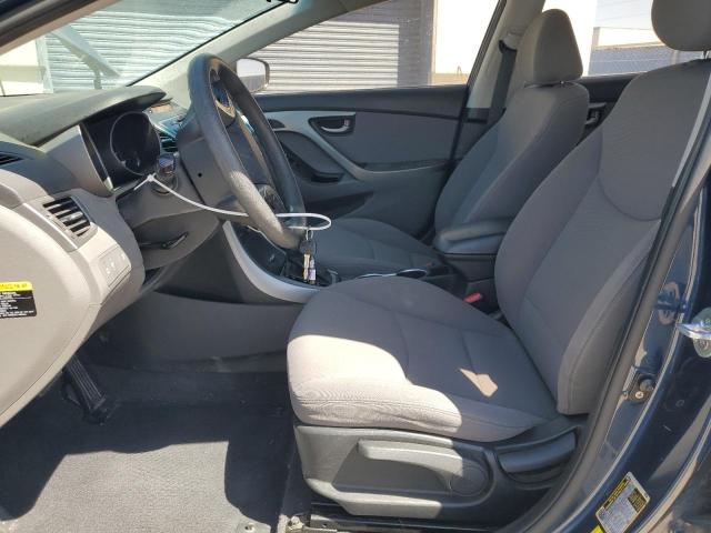  HYUNDAI ELANTRA 2016 Granatowy