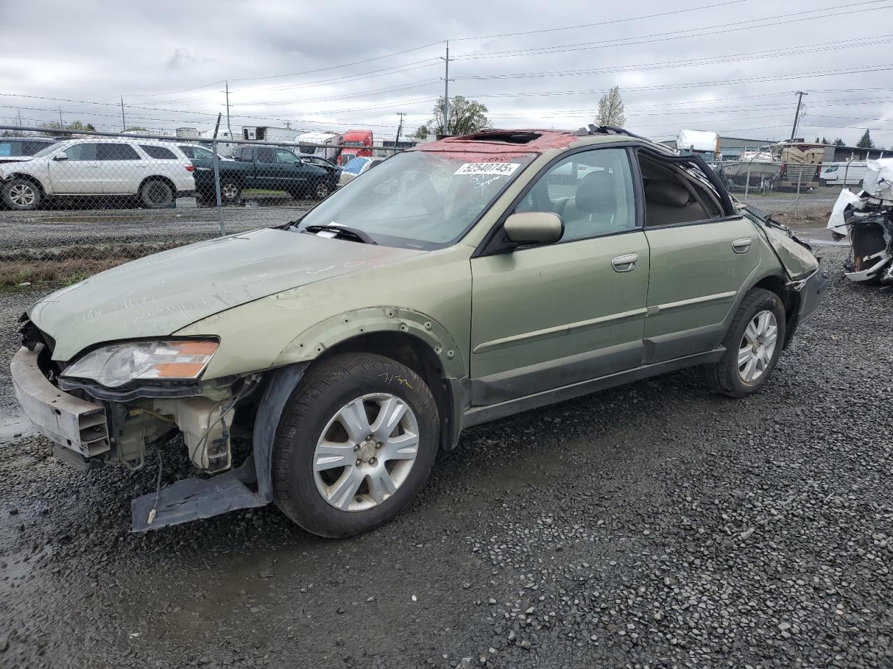 2005 Subaru Legacy Outback 2.5I Limited за продажба в Eugene, OR - Rollover