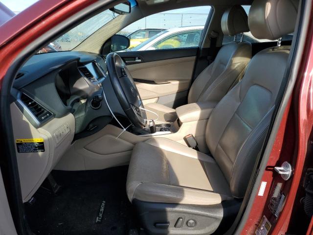 Parquets HYUNDAI TUCSON 2016 Czerwony