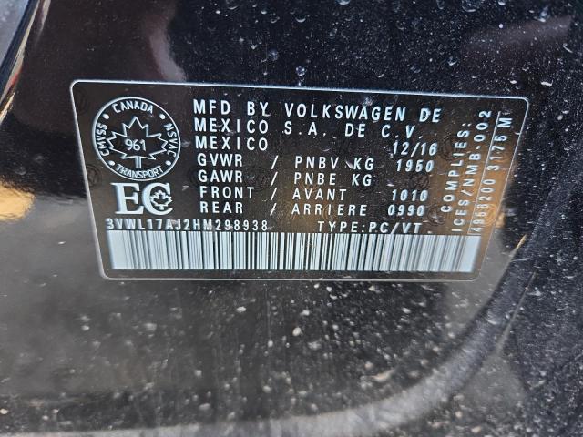 2017 VOLKSWAGEN JETTA SEL  