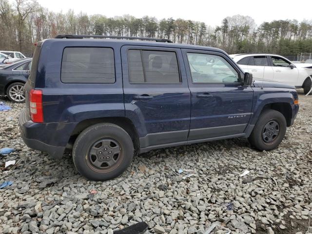 Parquets JEEP PATRIOT 2016 Blue
