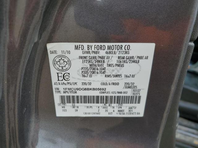 2011 FORD ESCAPE XLT