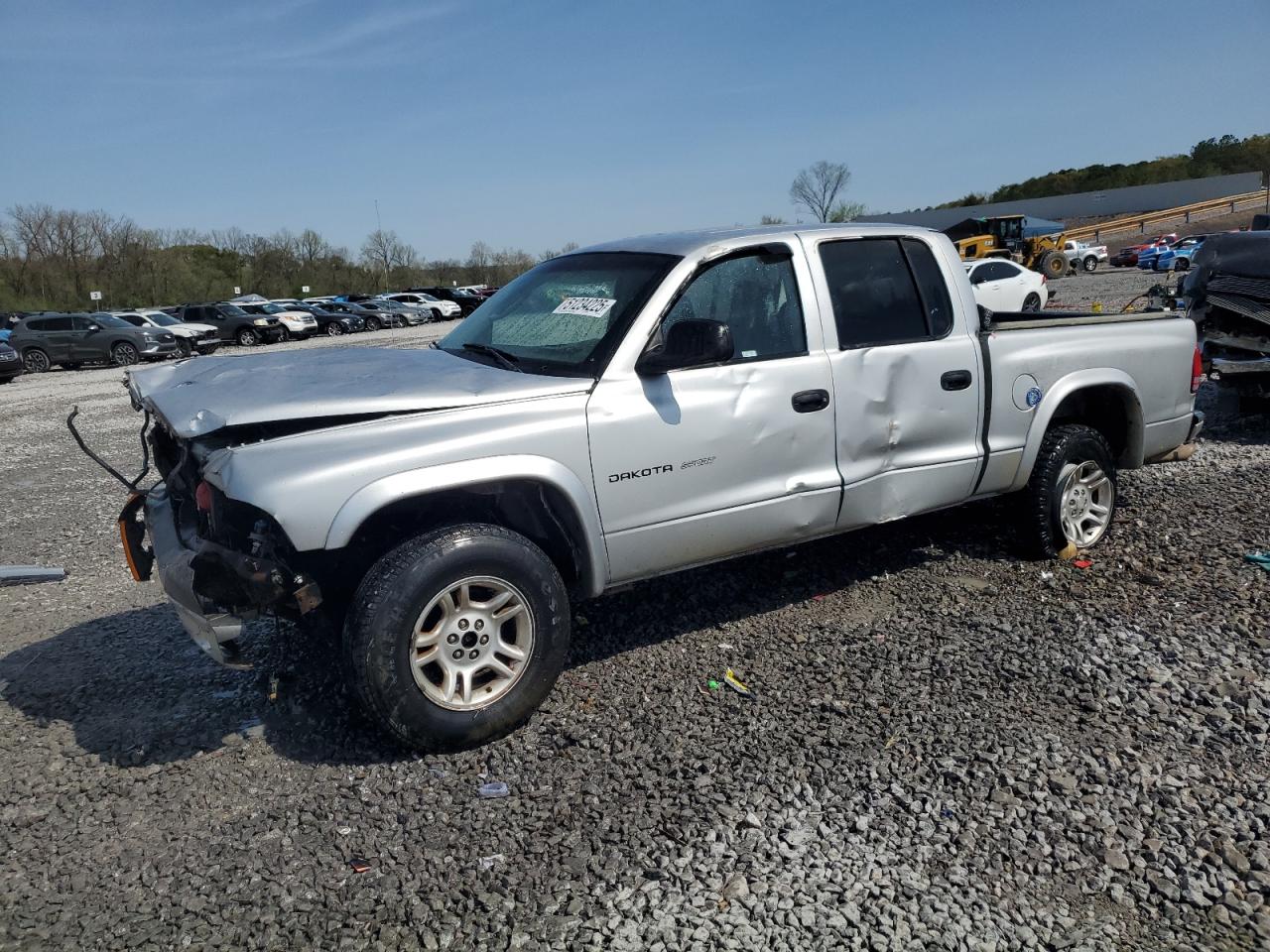 2002 Dodge Dakota Quad Sport للبيع في Hueytown، AL - Front End