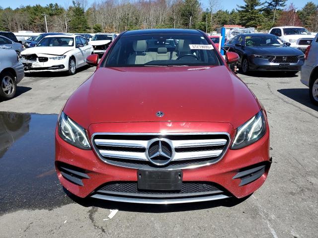  MERCEDES-BENZ E-CLASS 2019 Червоний