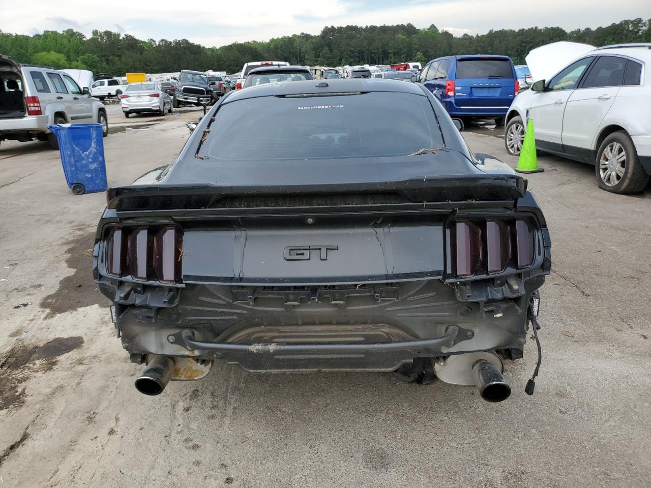 2015 Ford Mustang Gt VIN: 1FA6P8CF3F5318765 Lot: 54008805