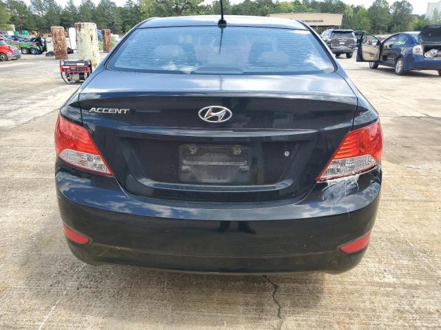  HYUNDAI ACCENT 2012 Черный