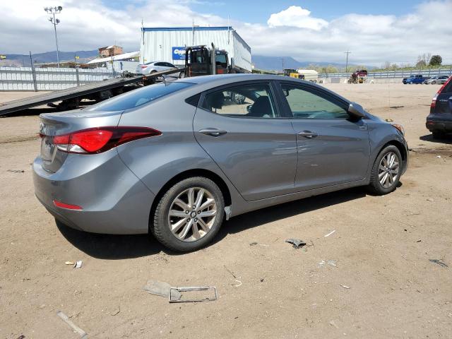 Sedans HYUNDAI ELANTRA 2014 Srebrny