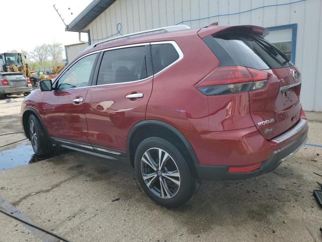  NISSAN ROGUE 2018 Czerwony