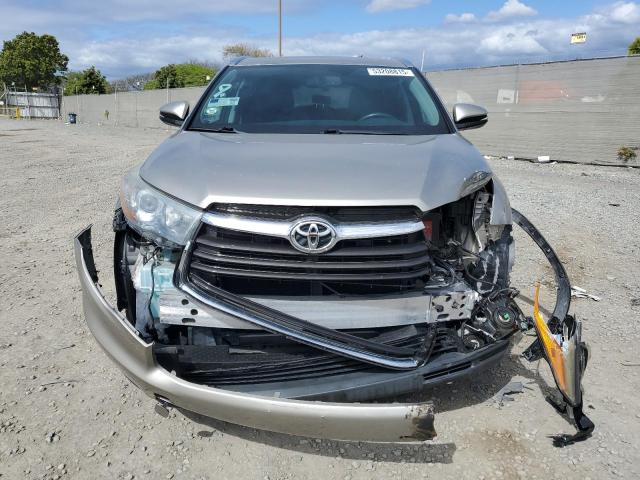  TOYOTA HIGHLANDER 2016 Gold