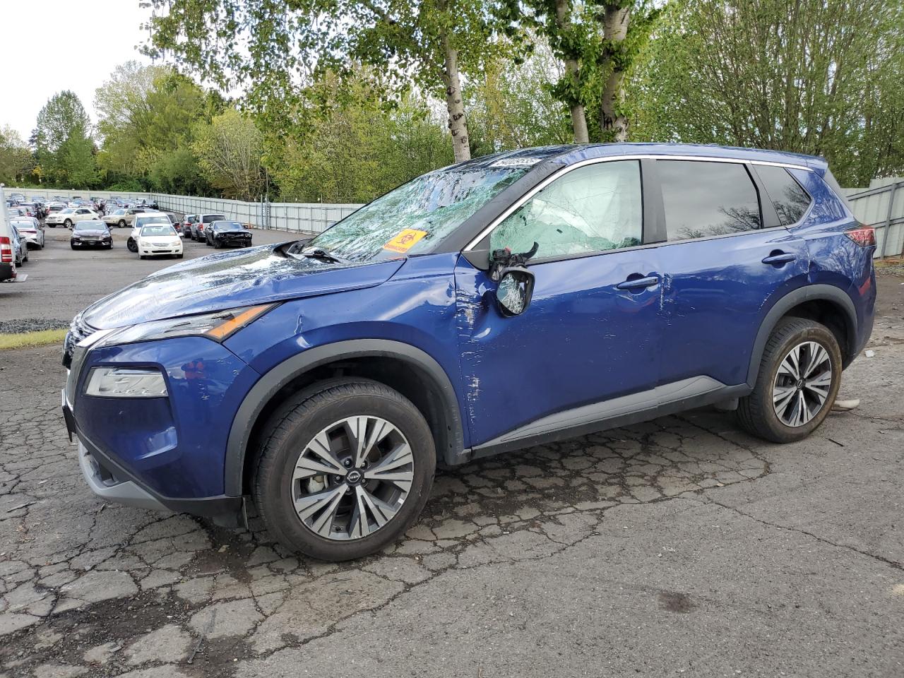 2022 Nissan Rogue Sv للبيع في Portland، OR - Rollover