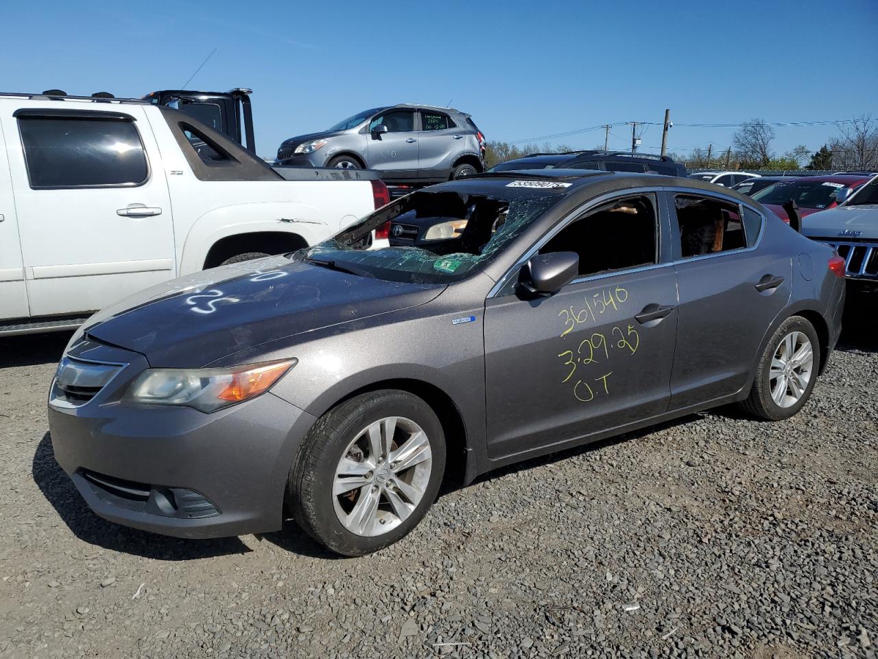 2013 Acura Ilx Hybrid Tech for Sale in Hillsborough, NJ - Burn