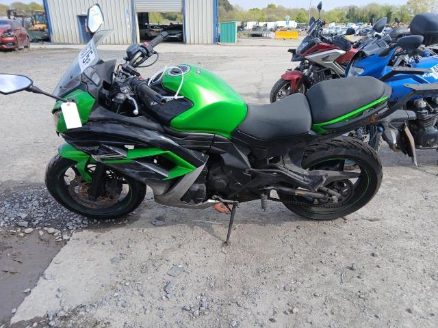 2016 KAWASAKI EX 650 FGF for sale at Copart WOLVERHAMPTON