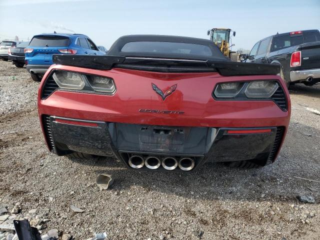  CHEVROLET CORVETTE 2015 Czerwony