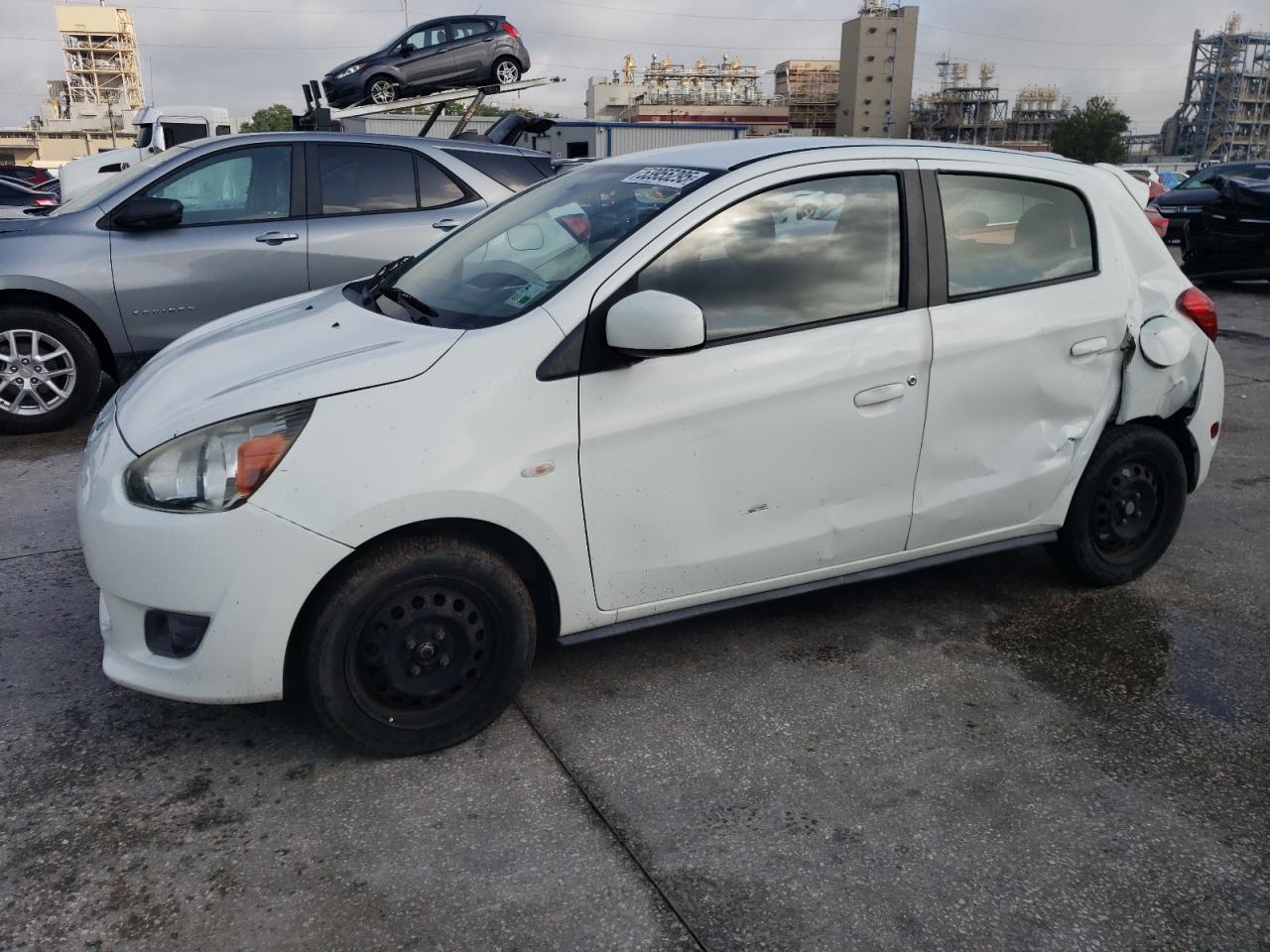 2015 Mitsubishi Mirage De للبيع في New Orleans، LA - Side
