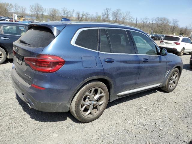  BMW X3 2021 Синій