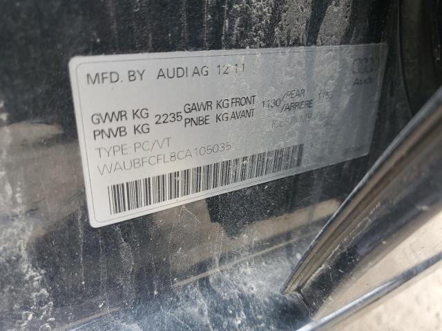 2012 AUDI A4 PREMIUM