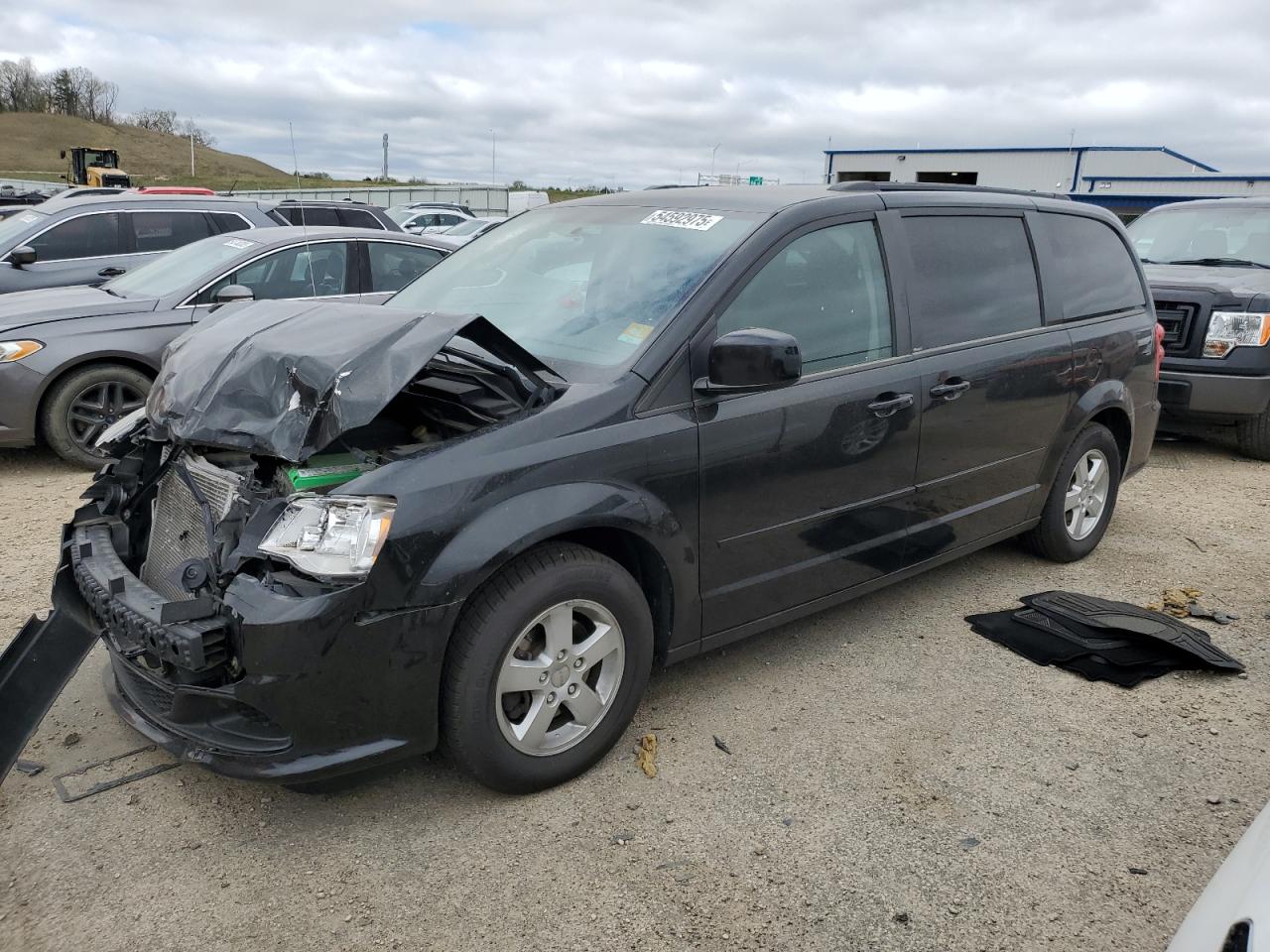 2012 Dodge Grand Caravan Sxt VIN: 2C4RDGCG5CR253449 Lot: 54592975