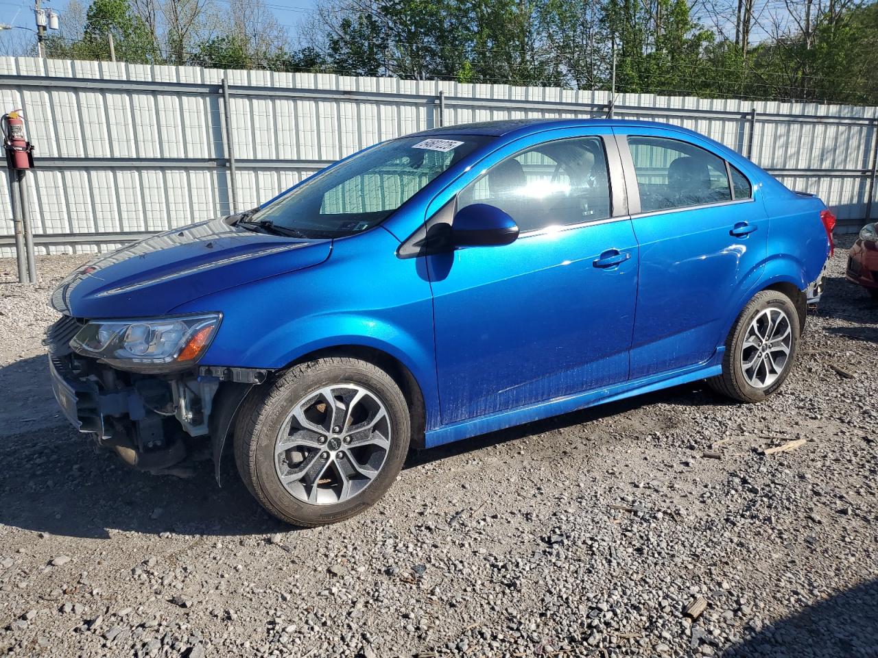 2019 Chevrolet Sonic Lt იყიდება Hurricane-ში, WV - Front End