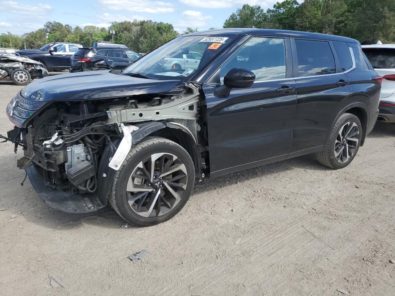 2022 Mitsubishi Outlander Es na sprzedaż w Greenwell Springs, LA - Front End