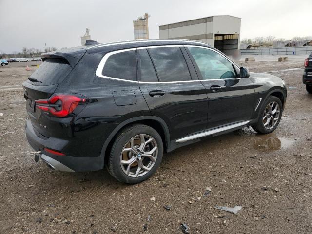  BMW X3 2022 Черный