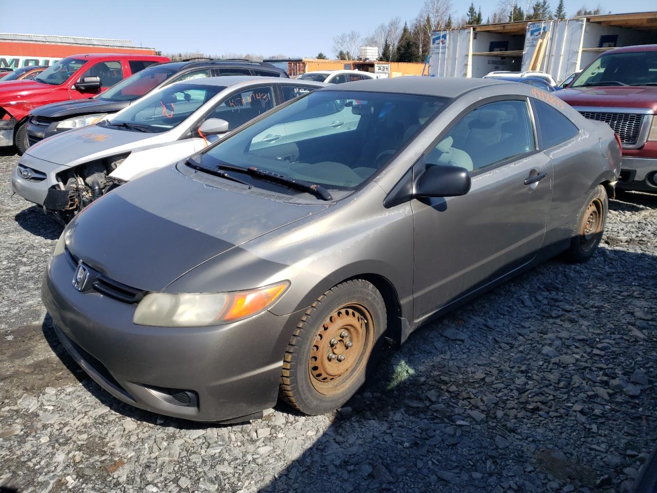 2007 Honda Civic Dx en Venta en Montreal-est, QC - Rear End